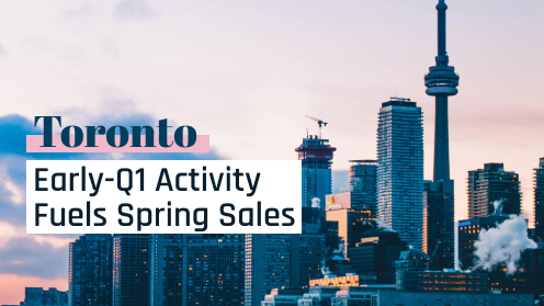 MrHunter.ca | Toronto Active Early-Q1 Echoes Optimism for Spring Sales
