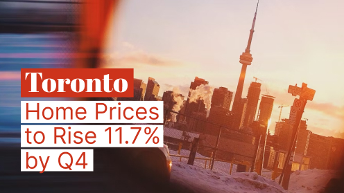 Toronto Home Prices to Rise 11.7% by Q4: Slower Sales? | MrHunter.ca