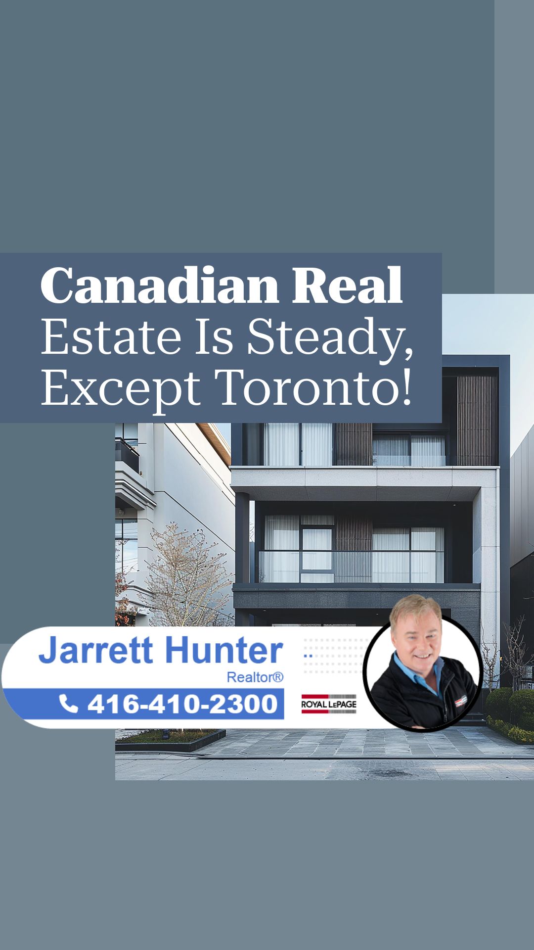 Canadian Real Estate Is Steady, Except for Toronto! | MrHunter.ca