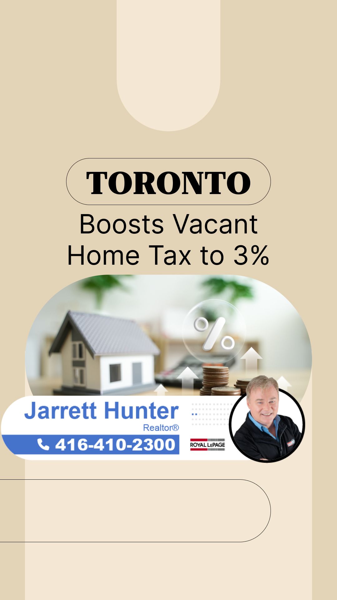 Toronto Boosts Vacant Home Tax to 3% | MrHunter.ca