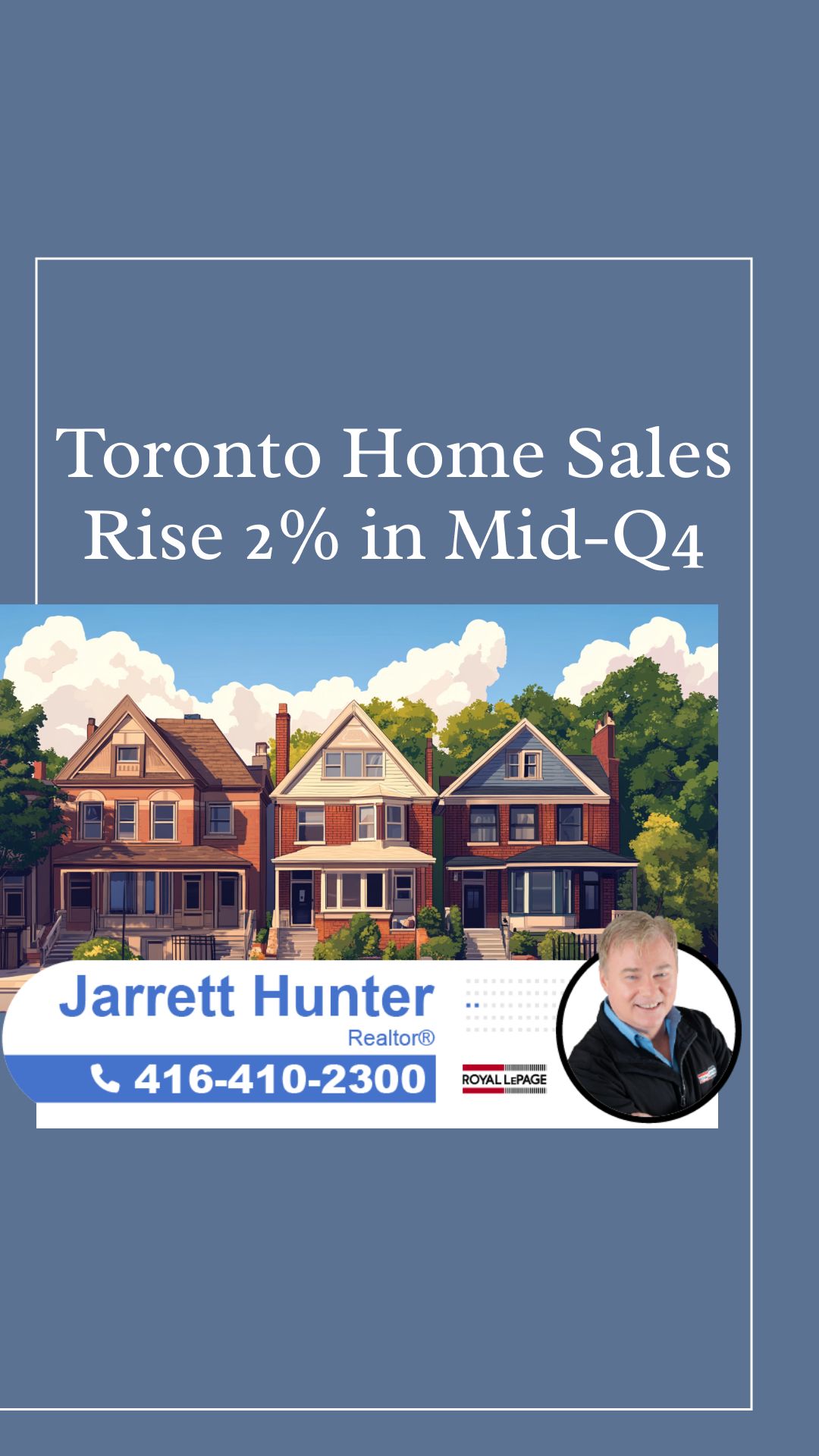 Toronto Home Sales Heat Up: 2% Rise in Mid-Q4 | MrHunter.ca