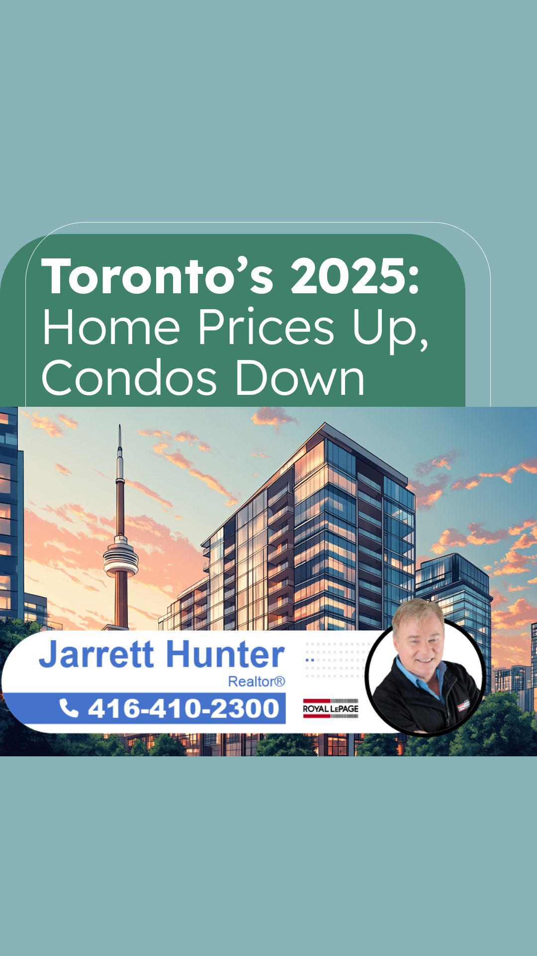 2025 Toronto: Single-Family Homes Gain, Condos Lose | MrHunter.ca