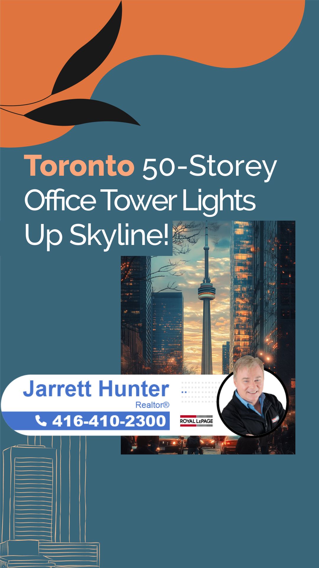 Toronto 50-Storey Office Tower Lights up Skyline! | MrHunter.ca