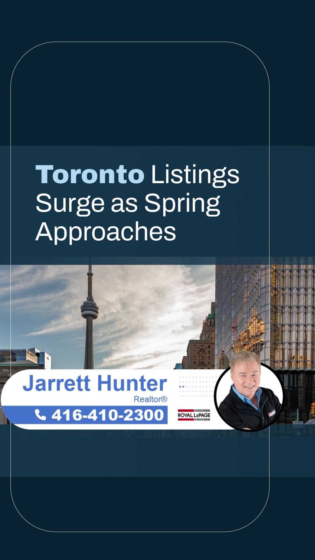 Toronto New Listings Surge Ahead of Spring Rebound | MrHunter.ca