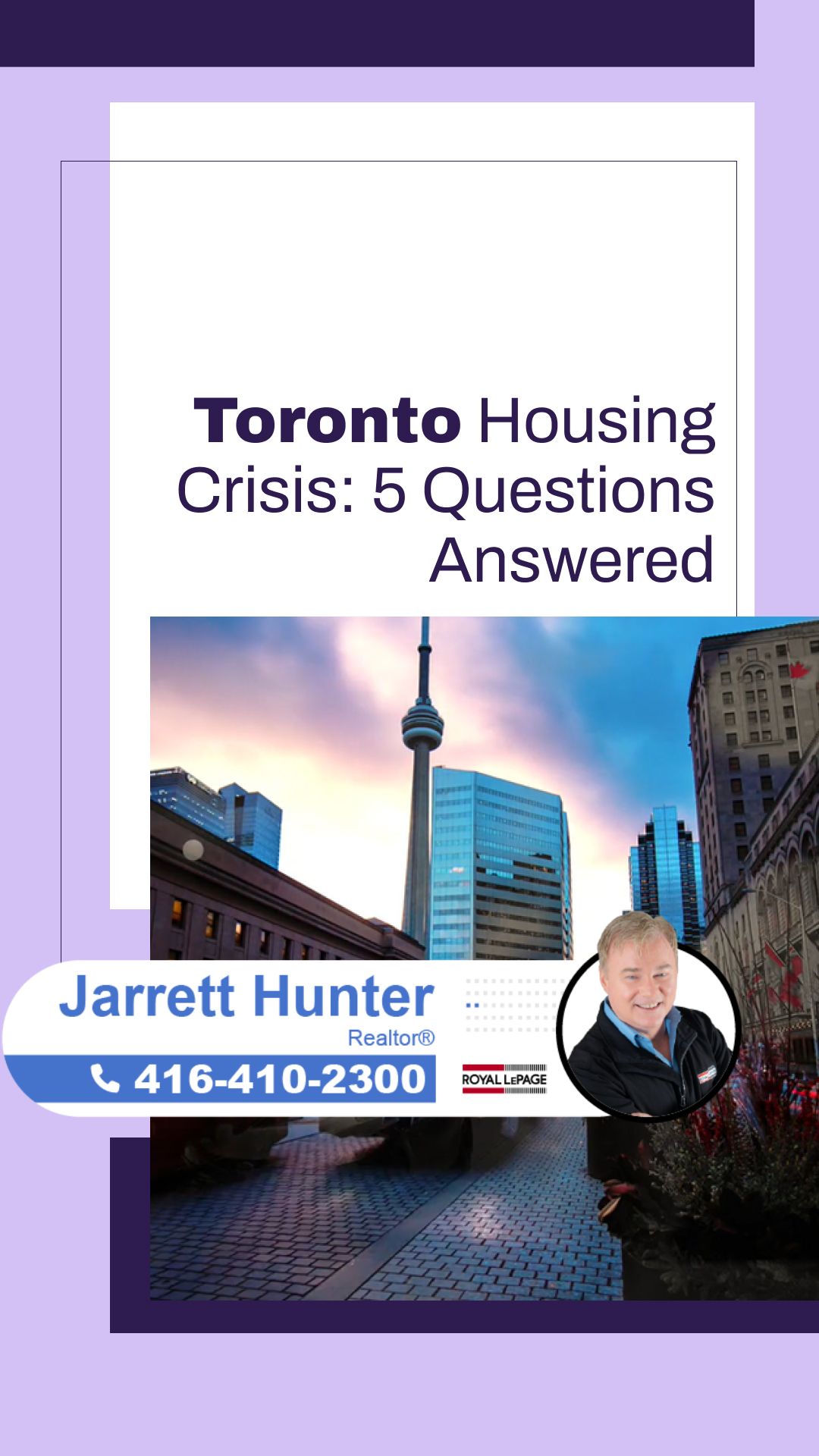 Why Toronto’s Housing Falls Behind: Top 5 Q&A | MrHunter.ca