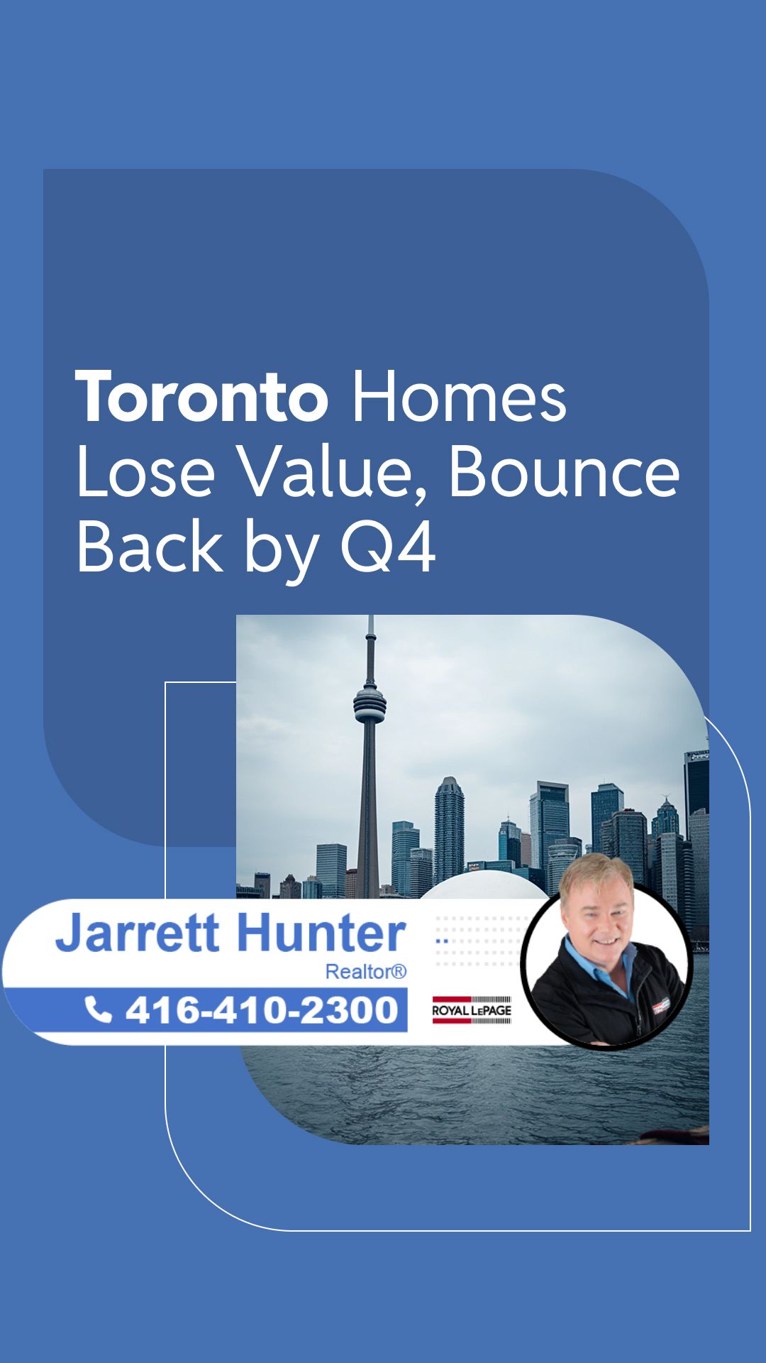 Toronto Home Prices Dip in Q1, Rebound 3.5% by Q4 | MrHunter.ca