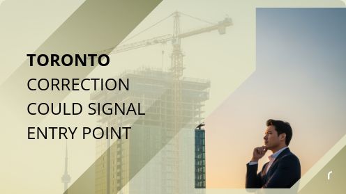 Toronto Correction Could Signal Entry Point | MrHunter.ca