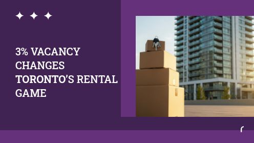 3% Vacancy Changes Toronto’s Rental Game | MrHunter.ca